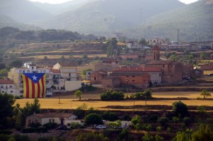 L'Estelada de l'ANC a Fonollosa