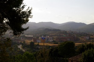 L'Estelada de l'ANC a Fonollosa