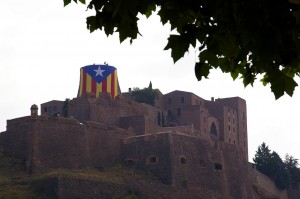 L'Estelada de l'ANC del Bages a Cardona