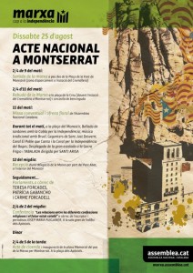 Acte marxa ANC a Montserrat