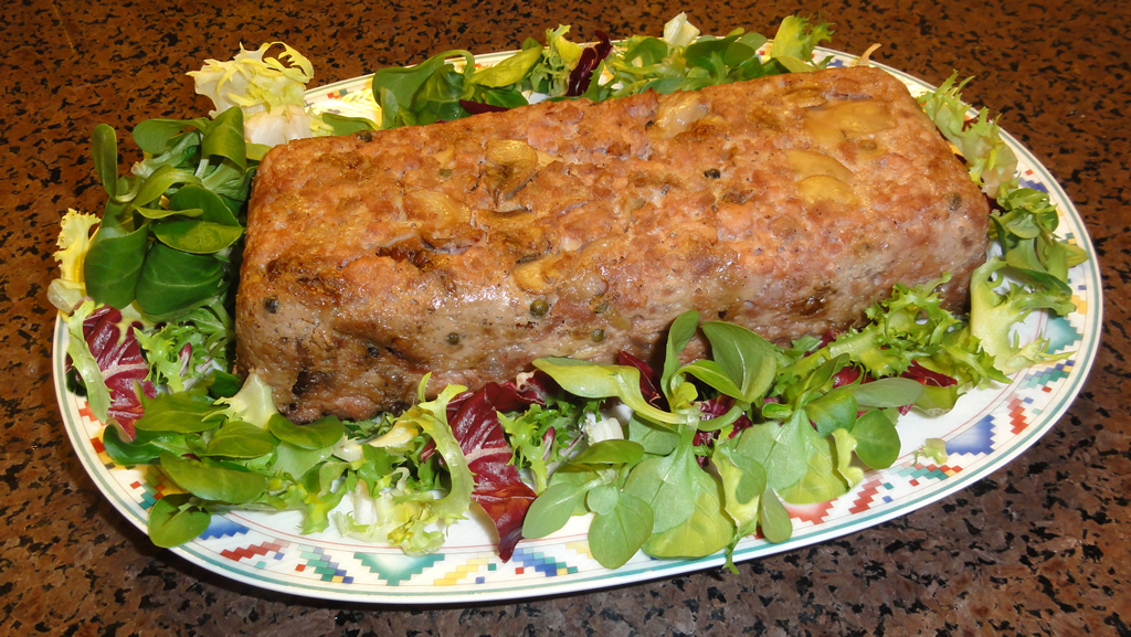 Paté de pollastre amb nous Paté de pollastre amb nous