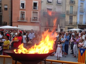 Flama del Canigó - Manresa 2012