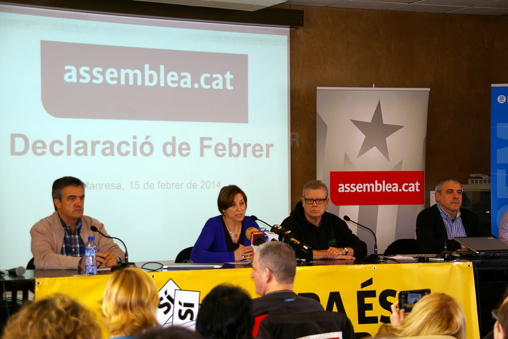 ANC - Declaració de febrer a Manresa