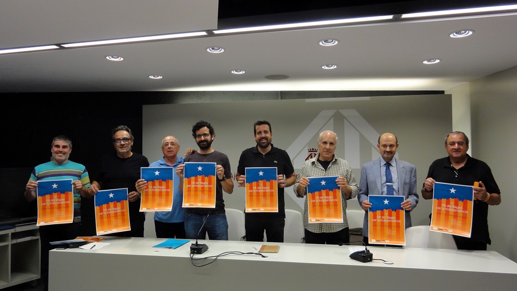 V Nit del Bages per la Independència-cartell