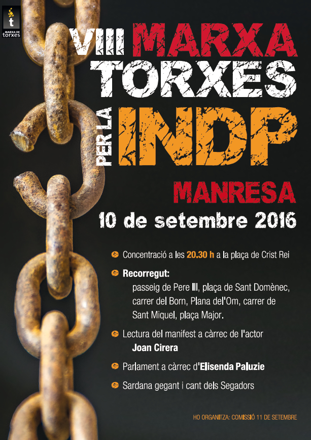 Marxa de Torxes 2016 Manresa